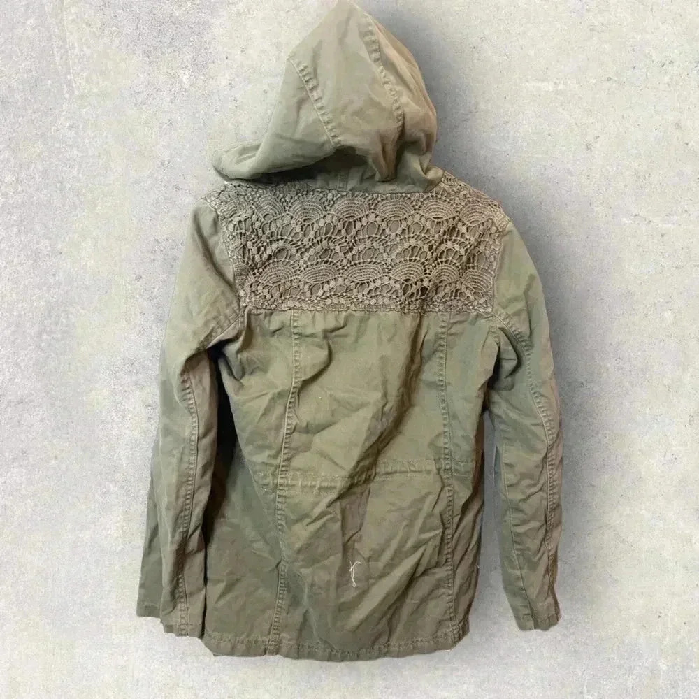 Me Jane military and lace jacket size medium
